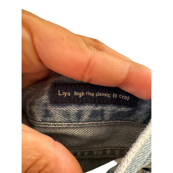 Citizens of Humanity Liya High Rise Classic Crop Fit Jeans Womens Size 25 - Picture 3 of 8